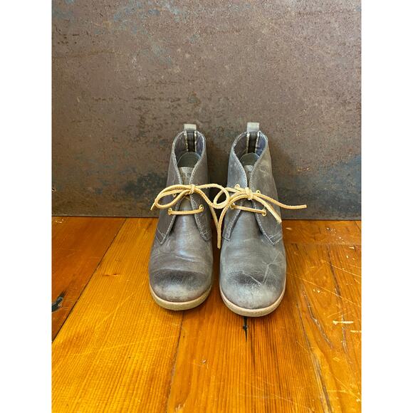 Sperry TopSider Harlow Wedge Chukka Booties Women’s 7, Taupe Gray - Picture 3 of 6